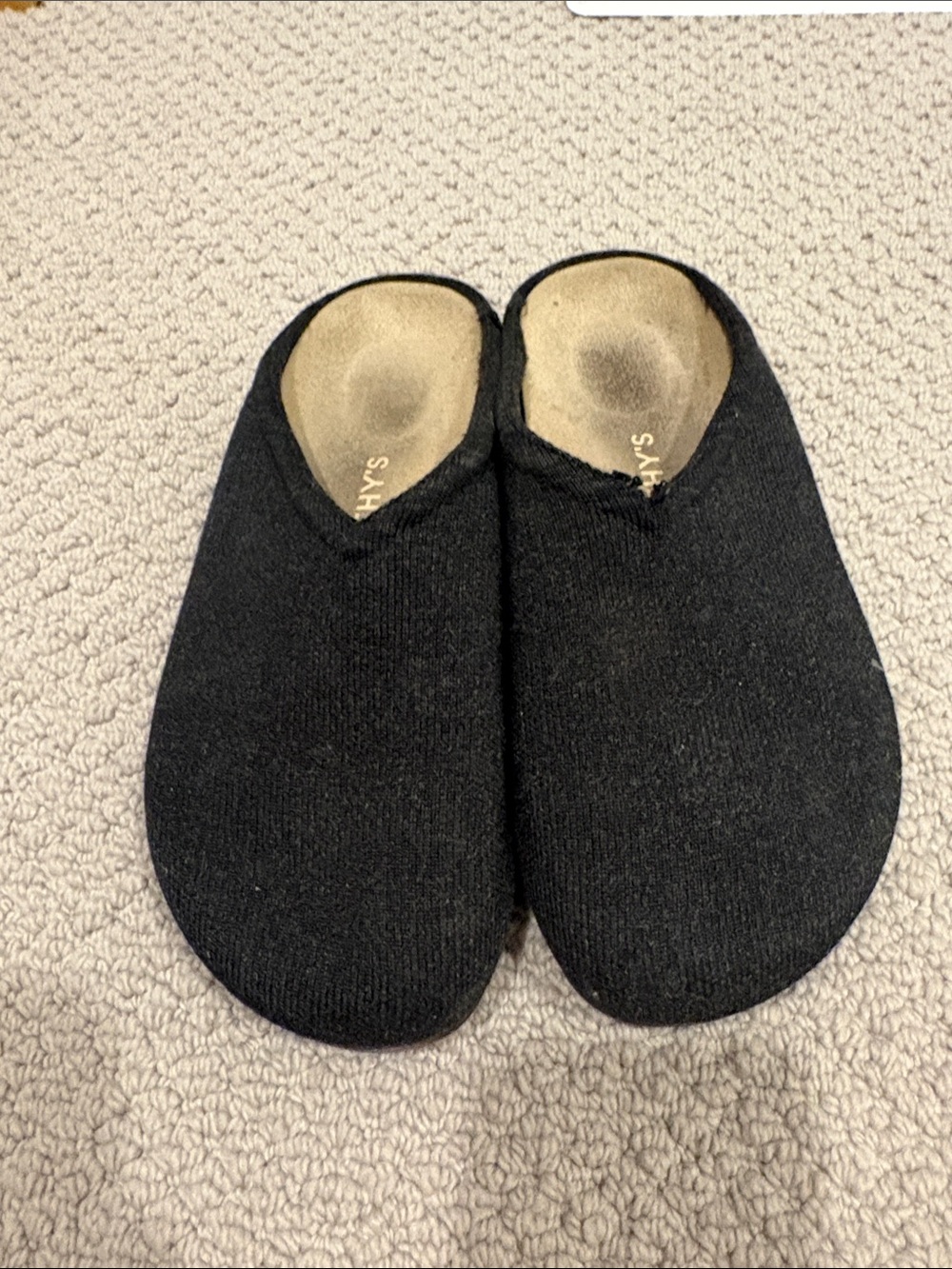 Rothy's Black Slip-On Mules
